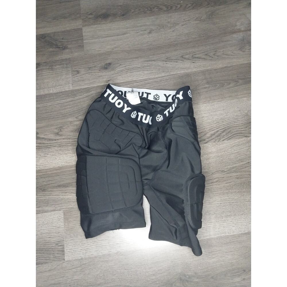 Youth Small Boys Tuoy Padded Football Sports Compression Shorts